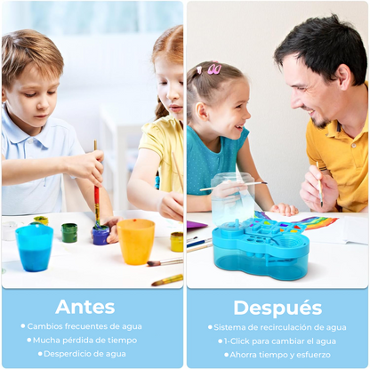 Pincelio™ Limpiador Automático de Pinceles