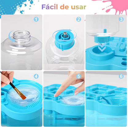 Pincelio™ Limpiador Automático de Pinceles